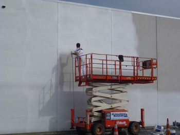 commercial painting by Straight Paint